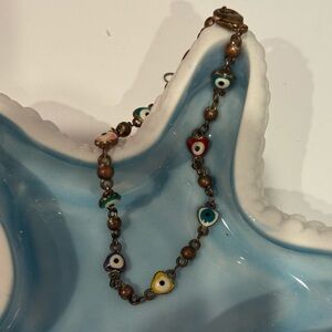 Evil eye bracelet/anclet
